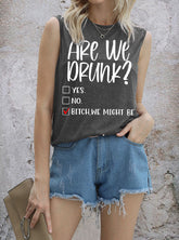 Camiseta ¿Estamos borrachos?